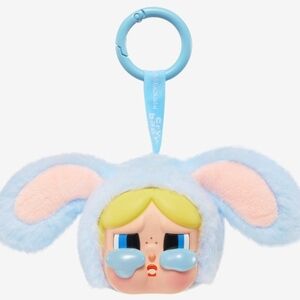 CRYBABY Powerpuff Girls x Series- Viny Face Plush NIB - Bunny Bubbles